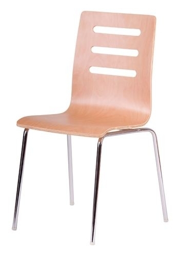Office Pro konferenční překližková židle Tina buk