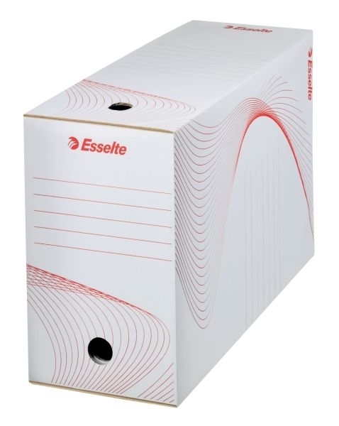 Box archivní A4 Esselte - hřbet 15 cm / bílá