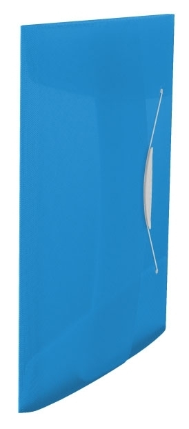 Esselte Desky na spisy Vivida A4, s gumičkou PP, 15 mm, modré