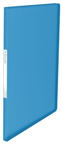 Esselte Katalogová kniha Vivida A4, měkká, 20 kapes, modrá