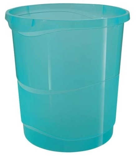 Koš odpadkový Esselte Colour´Breeze, 14 l, modrý