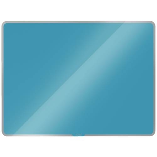 Leitz Magnetická skleněná tabule Leitz Cosy 80x60 cm, klidná modrá