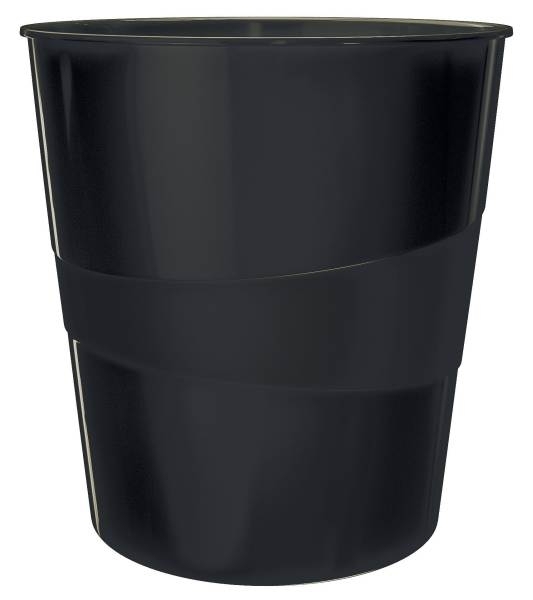 Odpadkový koš Leitz WOW 15 l, černý