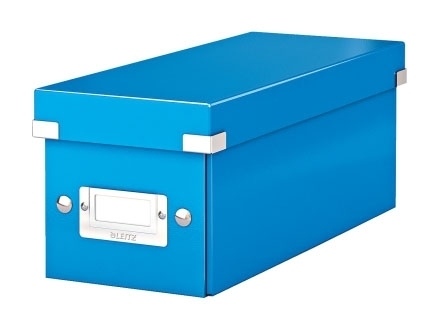 Leitz Krabice archivační na CD Click-N-Store WOW, modrá