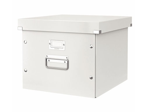 Krabice na závěsné desky Click & Store Leitz, WOW - A4, bílá