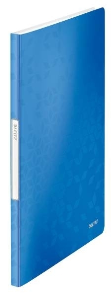 Katalogová kniha Leitz WOW 20 kapes, modrá