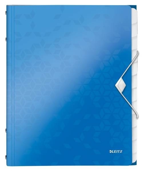 Třídicí kniha Leitz WOW 12ti dílná, modrá