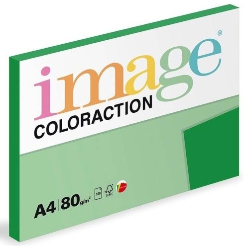 Papír barevný A4 80 g Coloraction DG47 Dublin tmavě zelená, 100 listů