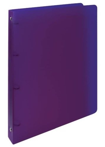 Pořadač čtyřkroužkový Opaline A4, hřbet 20 mm, fialový