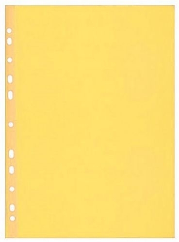 Obal závěsný A4, 50 mic, žlutý (100 ks)