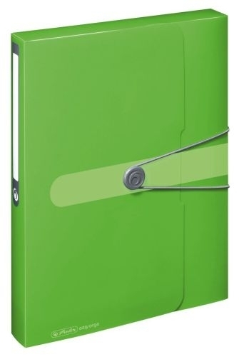 Herlitz Box na spisy Easy orga to go A4, 4 cm, zelený