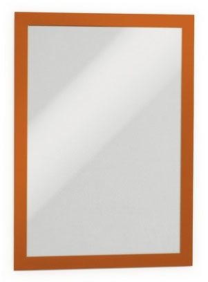 Rámeček samolepicí Duraframe A4, oranžový, 2 ks