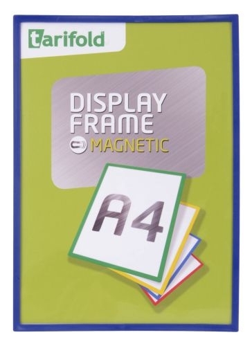Rámeček magnetický Tarifold Display Frame A4, modrý