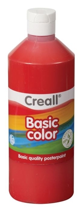 Barva temperová Creall 500 ml, červená