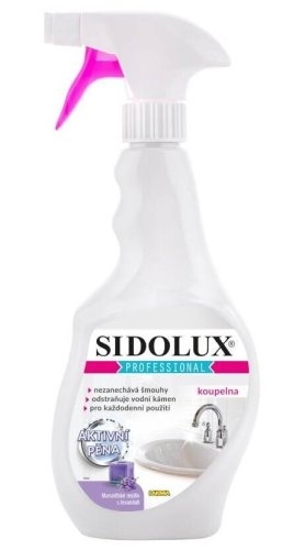 Prostředek Sidolux Professional, akt. pěna 500 ml, levandule