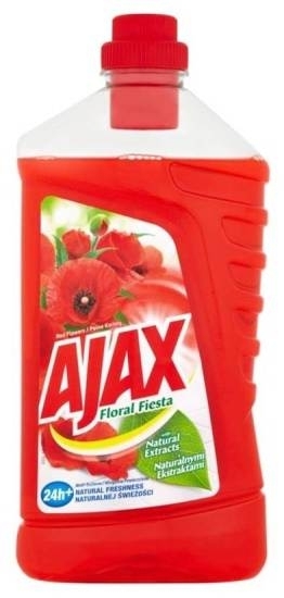 Ajax Floral Fiesta Red Flowers červený univerzální čistič 1 l