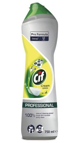 Prostředek čisticí Cif Pro Formula Cream Lemon 750 ml