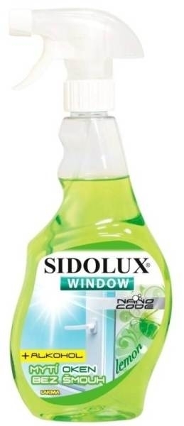 Prostředek Sidolux Window na okna, 500 ml, lemon