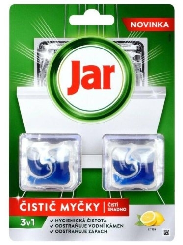 Čistič myčky Jar 3v1, tablety, 2 ks