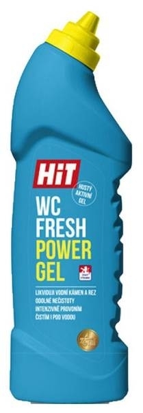Prostředek čisticí Hit Power Gel na WC, 750 ml, Fresh