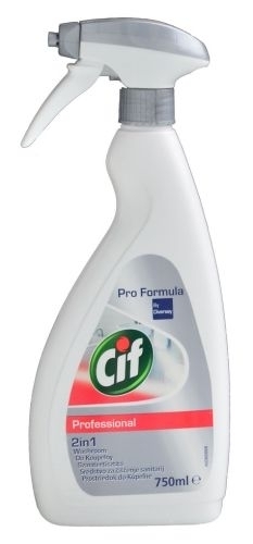 Prostředek čisticí Cif Professional na koupelny 2v1, 750 ml