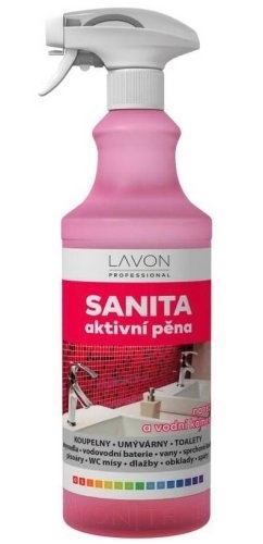 Prostředek čisticí Lavon professional Sanita akt. pěna, 1 l