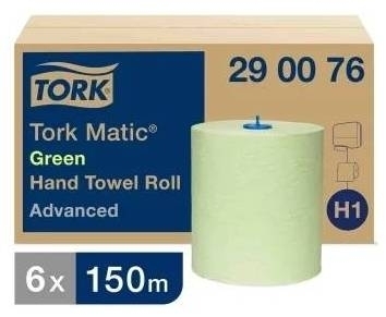 Papírové ručníky v roli Tork Matic H1 Advanced 29076, dvouv., 6 ks