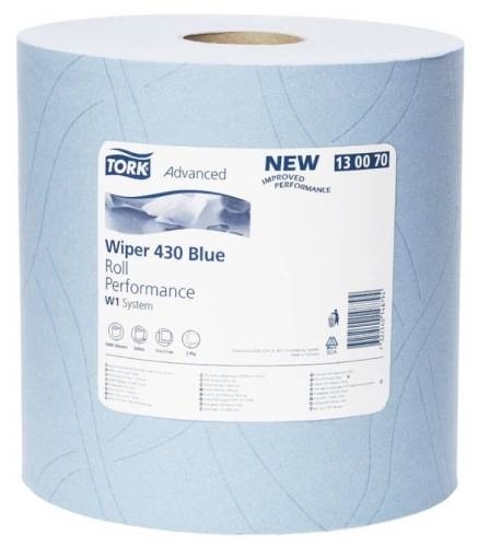Ručníky papírové Tork Advanced 430 130070, role, modré