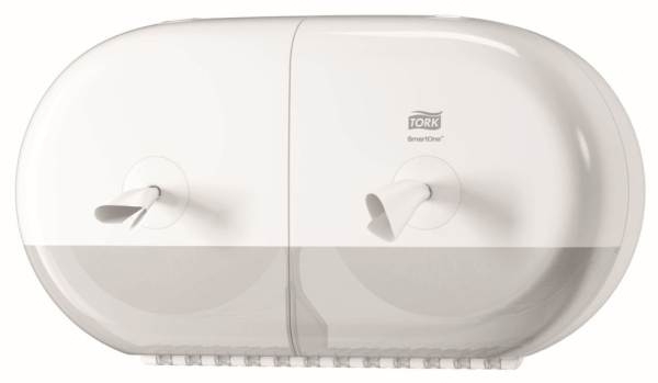 Zásobník na toaletní papír Tork SmartOne T9 Twin mini bílý 682000