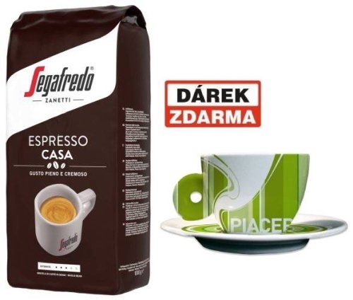 Káva Segafredo Espresso Casa, zrnková, 1 kg, 4 ks - Akce