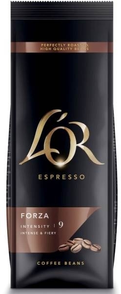 Káva L´OR Espresso Forza, zrnková, 500 g