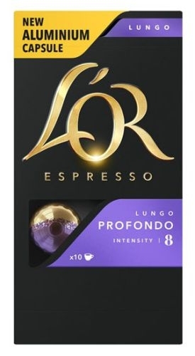 Kapsle kávové L´OR Espresso Profondo, 10 ks