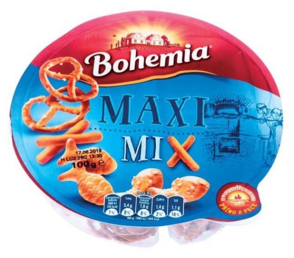 Bohemia Maxi Mix, slané pečivo, 100 g