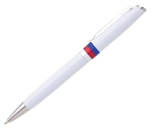 Pero kuličkové Republika, plastové, 0,7 mm, bílé